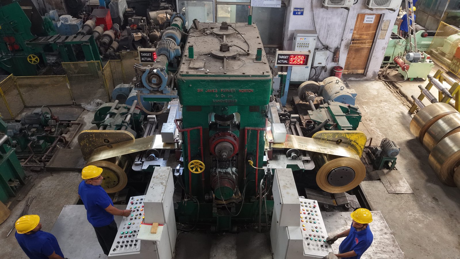 State of the art machinery